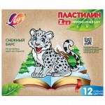 Пластилин 12 цветов "Zoo", 180гр (Луч)