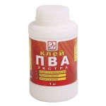 Клей ПВА 1000гр, универсальный, быстросохнущий (Экспоприбор)