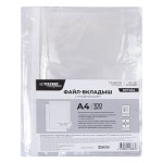 Файл А4 с перфорацией,  30мкм, прозрачный, 100шт/уп (Expert Complete)