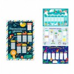 Расписание уроков А3, картон, ассорти, 4 дизайна (MAZARI)