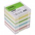 Блок бумаги для записей 90х90х90мм, "Стандарт", цветной, непроклеенный (Стамм)
