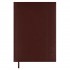 Ежедневник 2026г., 146х211мм, коричневый, 176л, кожзам, белый блок, отделочная строчка (Escalada)
