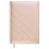 Ежедневник недатированный146х211мм,бежевый, кожзам,160л, белый блок, строчка (Escalada)