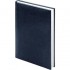 Ежедневник недатированный 210х145мм, темно-синий, А5, белый блок, "Spring", 256стр.(Lamark)