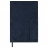 Ежедневник 2026г., 146х211мм, синий, 176л, кожзам, кремовый блок, закругленные углы (Escalada)