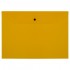 Папка-конверт на кнопке А4, 120мкм, прозрачный, желтая (СТАММ)