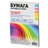 Бумага цветная А4 "Pastel", 80г/м2, 5 цветов х 20л, 100л/п (Staff)