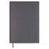 Ежедневник 2026г., 146х211мм, серый, 176л, кожзам, белый блок, отделочная строчка (Escalada)