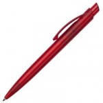 Ручка шариковая "Profit", прозрачный корпус, красный (Open)