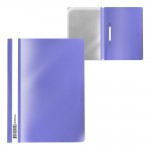 Папка-скоросшиватель А4, прозр. верхний лист, пластик 120/180мкм,фиолетовый "Diagonal"(Erich Krause)