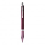 Ручка шариковая "Urban Premium Dark Purple CT", корпус-нерж.сталь, алюминий, хром (Parker)