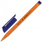 Ручка шариковая "Solar", оранжевый корпус,0,5мм, синий (Brauberg)