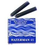 Картридж для перьевой ручки "International Blue", 6 шт/уп, синий, цена за уп (Waterman)