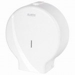 Диспенсер-мини для рулонной туалетной бумаги, белый, ударопрочный пластик, система Т1 (Лайма)