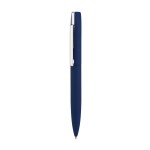 Ручка шариковая "Mercury", soft touch, темно-синий, хром (Chili)