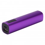 Внешний аккумулятор "Easy Metal", 2200mAh, фиолетовый