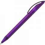 Ручка шариковая "DS3 TFF", прозрачный корпус, фиолетовый (Prodir)