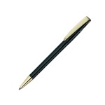 Ручка шариковая "Cobra", черный, золото (Klio-Eterna)