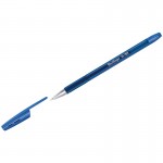 Ручка шариковая "H-30", шестигранный, тонированный, 0,7мм, синий (Berlingo)