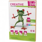 Бумага цветная А4 "Creative Neon", 5 цветов х 50л, 80г/м2, 250л/п (Kris)