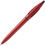 Ручка шариковая "S!" (Си), красный/черный (Stilolinea)