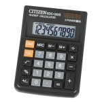 Калькулятор SDC-022S, 10-разрядный, черный (Citizen)