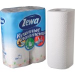 Полотенца бумажные в рулоне "Кухонные", 2-слойные, 2 рул/уп (Zewa)