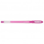 Ручка гелевая "Signo 120 Angelic Colour", прозрачный, 0,7мм, розовый (UNI Mitsubishi pencil)