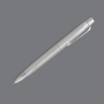 Ручка шариковая "Maxima", корпус-серебро 925, гравировка "Глубокая линия" (Markus Wilk)