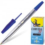 Ручка шариковая "Corvina 51", прозрачный, 1мм, синий (Universal)