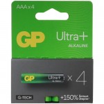 Батарейка ААА Alkaline "Ultra G-Tech" LR03 1.5v 24A (GP)