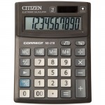 Калькулятор Correct SD-210/CMB1001BK, 10-разрядный, черный (Citizen)