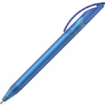 Ручка шариковая "DS3 TFF", прозрачный корпус, голубой (Prodir)