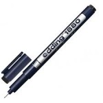 Ручка капиллярная одноразовая "E-1880", 0,2мм, черный (Edding)