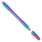 Ручка шариковая "Slider Memo XB", прорезиненный, 1,2мм, розовый (Schneider)