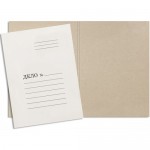 Папка-скоросшиватель A4 "Дело", немелованный картон, 220г/м2, белый, 25мм (Эврика)