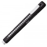 Ластик для карандашей "Clic Eraser", 6х80мм, выдвижной, с клипом, черный (Pentel)