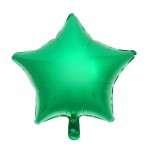 Шар фольгированный 18 "Звезда" зеленый