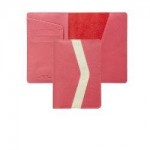 Обложка для паспорта "Монро", натуральная кожа, отд.для карт, розовый, 95 x 138мм (D.Morelli)