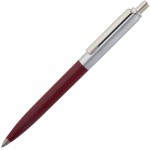 Ручка шариковая "Popular", бордовый, хром (Open)