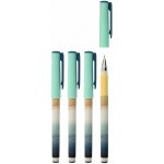 Ручка шариковая "Double Soft", масляная, игольчатый, резиновый упор,0,7мм, Soft touch, синий (LOREX)