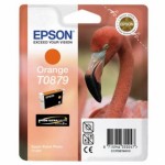 Картридж струйный Epson T0879 Stylus Photo R1900, orange 11,4ml