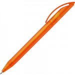 Ручка шариковая "DS3 TFF", прозрачный корпус, оранжевый (Prodir)