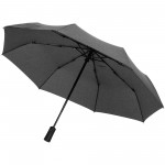 Зонт складной "rainVestment", светло-серый меланж (Indivo)