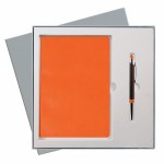 Набор подарочный "Sky", Ежедневник недат. А5+ручка, оранжевый (Portobello Trend)