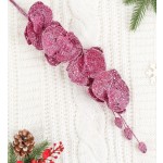 Украшение "Орхидея блеск", 60 см., цветы искусственные блеск, розовый