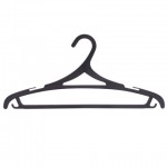 Вешалка-плечики для верхней одежды, пластиковая, 46-48 см, 3шт/упак (Любаша) цена 1шт