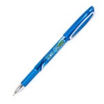 Ручка шариковая "OIL FLO", синий корпус, игольчатый, 0,7мм, синий (Linc)