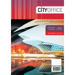 Блокнот А4,  60л, клетка, спираль, мелованный картон "City-Сидней" (CityOffice)