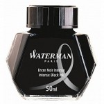 Чернила для перьевой ручки "Intense Black", черные, 50мл (Waterman)